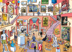 Doodletown: Museum Mischief Cartoon