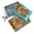 Cottage Pond Forest Animal Jigsaw Puzzle