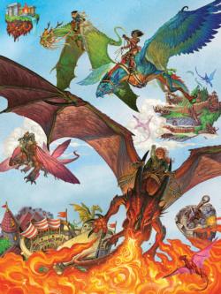 Dragon Flight Fantasy Jigsaw Puzzle
