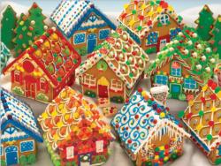 Gingerbread Houses Christmas Jigsaw Puzzle