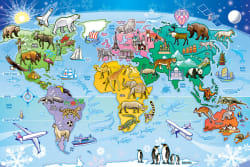 Map of the World Maps & Geography