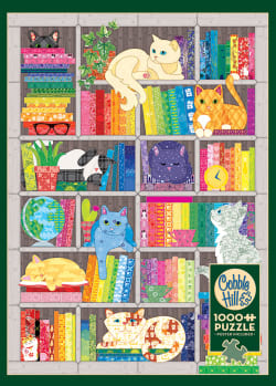 Rainbow Cat Quilt Cats