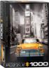 New York City Yellow Cab Landmarks & Monuments Jigsaw Puzzle