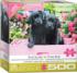 Black Labs in Pink Box Dogs Jigsaw Puzzle