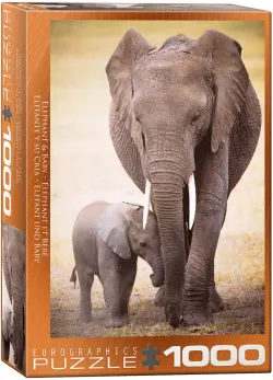 Elephant & Baby Animals