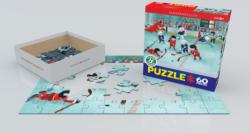 Junior League Hockey Sports Jigsaw Puzzle