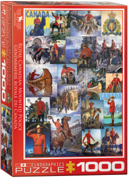 Royal Canadian Mounted Police Collage People