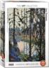 Study for Northern River Landscape Jigsaw Puzzle