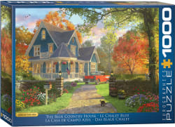 The Blue Country House Fall