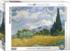 Wheat Field with Cypresses Fine Art Jigsaw Puzzle