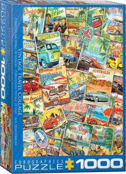 Vintage Travel Collage Travel