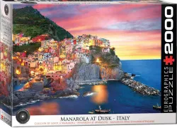 Manarola at Dusk, Italy Italy