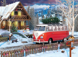 VW Christmas Bus Vehicles