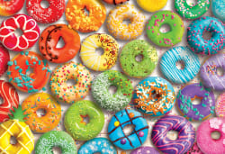 Donut Rainbow Shaped Tin Food and Drink