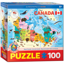 Illustrated Map of Canada Maps & Geography