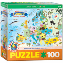 Illustrated Map of Europe Maps & Geography