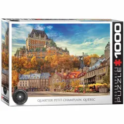 The Petit Champlain Quarter in Quebec City Fall