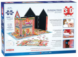 3D Puzzle - Christmas House Christmas