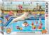 Crazy Pool Day 3D Lenticular Animals Jigsaw Puzzle