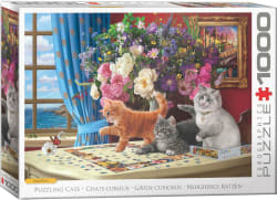 Curious Puzzling Cats Cats