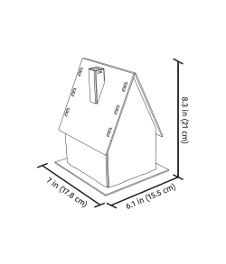 3D Puzzle - Gingerbread House Christmas
