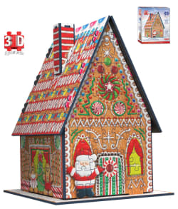 3D Puzzle - Gingerbread House Christmas