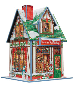 3D Puzzle - Santa's Workshop Christmas