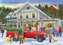 Ford - Christmas Pickup Truck Nostalgic & Retro