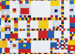 Piet Mondriaan #1 Rainbow & Gradient