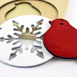 Christmas-Snowflake Birds