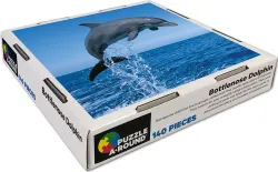 Bottlenose Dolphin Puzzle A&bull;Round: Dolphin
