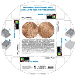 Lincoln Penny Puzzle A-Round People