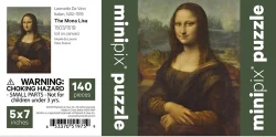 Mona Lisa MiniPix&reg; Puzzle Fine Art