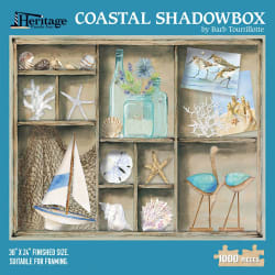 Coastal Shadow Box Beach & Ocean