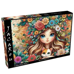 Blossom Companions Cats