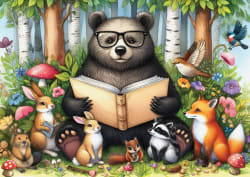 Bear'S Storytime Circle Forest Animal