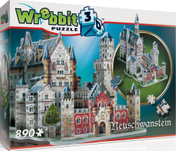 Neuschwanstein Castle 3D Wrebbit Puzzle Castle