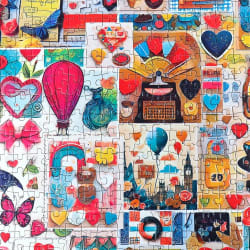 Cascade of Love Collage