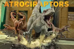 T-rex VS Atrociraptors Dinosaurs