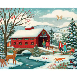 Covered Bridge Christmas