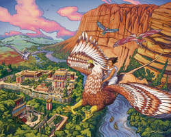 Flight of the Griffins Fantasy