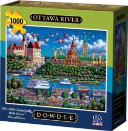Ottawa River Americana Jigsaw Puzzle