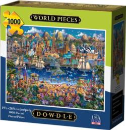 World Pieces Landmarks & Monuments Jigsaw Puzzle