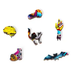 Frankie Nutcracker - Wood Puzzle Halloween