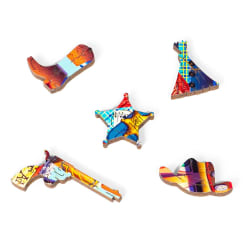 Sheriff Andy Nutcracker - Wood Puzzle Western