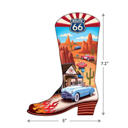 Boot 66 - Wood Puzzle United States