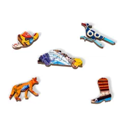 Boot 66 - Wood Puzzle United States