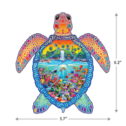 Sea Turtle - Wood Puzzle Sea Life