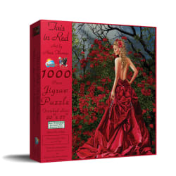 Tais in Red - Scratch and Dent Gothic Art