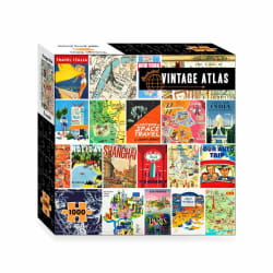 Vintage Atlas Nostalgic & Retro
